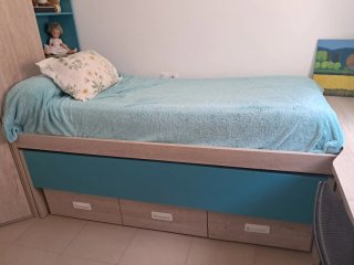 Dormitorio juvenil completo