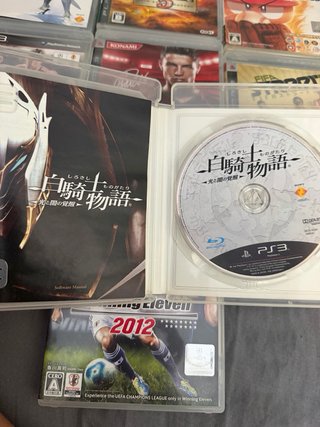 Lote 9 Juegos PS3 Japonés: Winning Eleven, FIFA, D