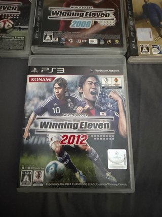 Lote 9 Juegos PS3 Japonés: Winning Eleven, FIFA, D