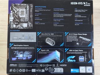 ASRock H610M-HVS/M.2 R2.0 LGA1700 DDR4