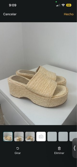 Cuñas elegantes beige