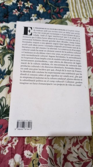 El malestar en la cultura catalana | Josep-Anton