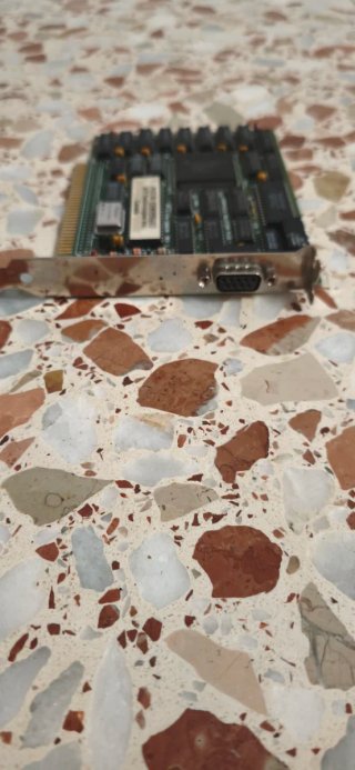Tarjeta Gráfica antigua ATI EGA 8 Bits CW16800-B