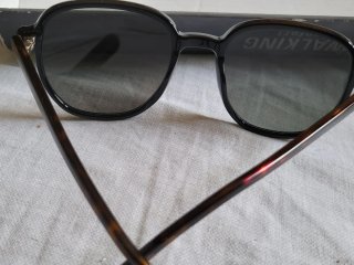 Gafas de sol D&P negras y marrones