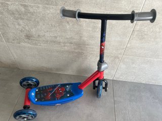 Patinete 3 Ruedas Spiderman
