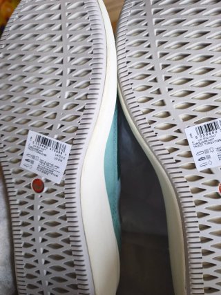 Scarpe Clarks Donna Slip-On Azzurre Tessuto
