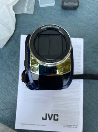 Videocámara JVC Everio G Serie Azul