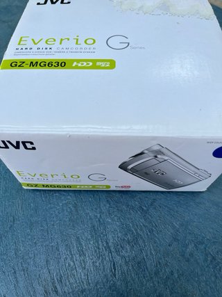 Videocámara JVC Everio G Serie Azul