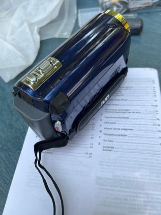 Videocámara JVC Everio G Serie Azul
