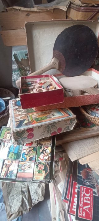 Juguetes antiguos de niño
