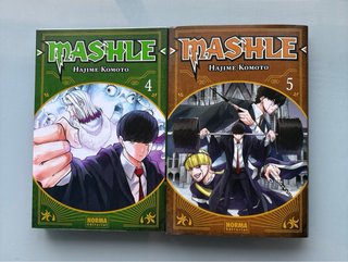 Manga: Mashle tomos 1 - 5