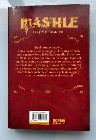 Manga: Mashle tomos 1 - 5