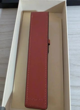 Funda para bolígrafo Montblanc de piel
