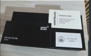 Funda para bolígrafo Montblanc de piel