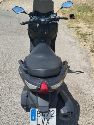 Wottan Storm Maxi Scooter Negra