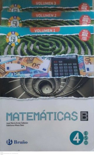Libros de texto ESO Y BACHILLERATO, 15 € cada uno