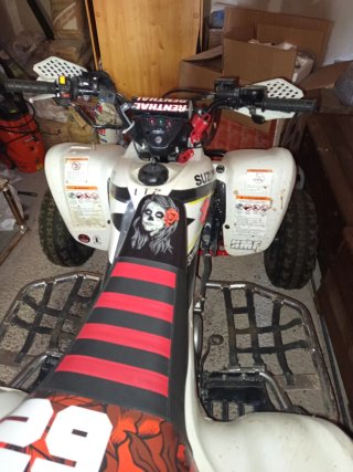 Suzuki LTZ 400 Quad Blanco