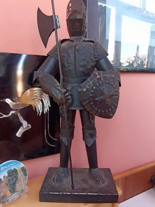 Guerriero vintage metallo Hong Kong