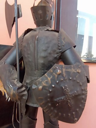 Guerriero vintage metallo Hong Kong