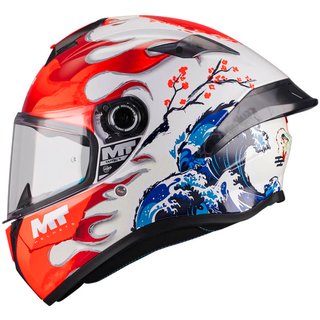 Casco MT Targo S Yamanaka A5 Brillo