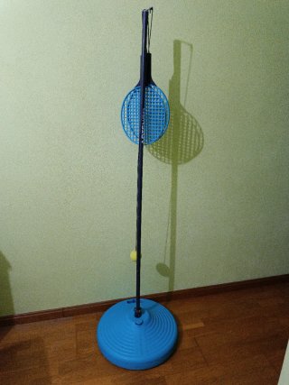 Speedball / Turnball con base, pelota y raquetas