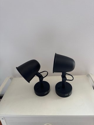 Aplique de pared SKURUP IKEA negro
