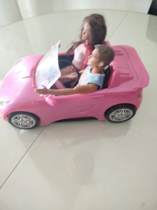 Coche Barbie Rosa