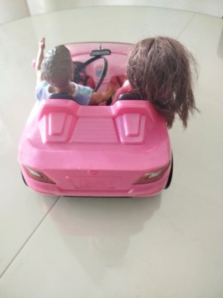 Coche Barbie Rosa