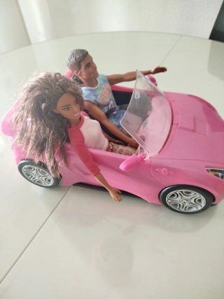 Coche Barbie Rosa