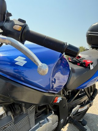 Suzuki GS 500 Azul pegatina C