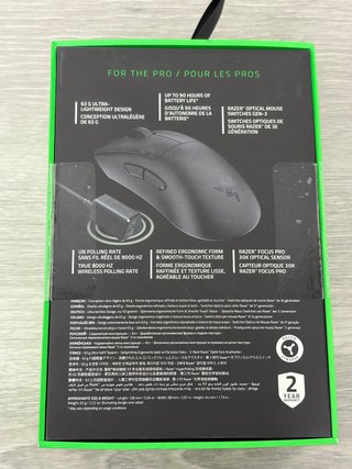 Razer DeathAdder V3 Pro Ratón Gaming Inalámbrico