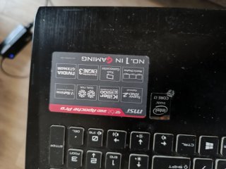 MSI i7  MS-16J2 Gaming Laptop