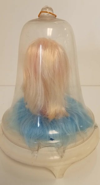 MUÑECA ANGELITO DEL CARIÑO ANTIGUA CON SU CAMPANA
