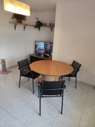 Mesa comedor redonda roble NUEVA