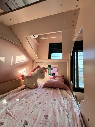 Litera Casita Madera Infantil