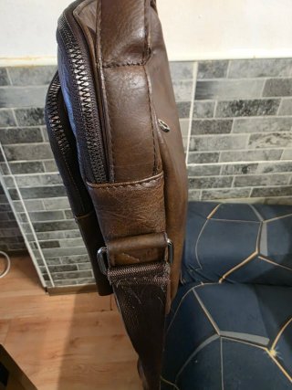 Bolso bandolera marrón