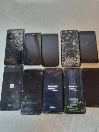 Lote de móviles Huawei, Redmi, Samsung