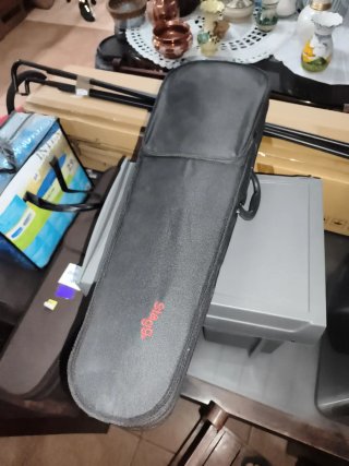 Violín Eléctrico con Estuche y Arco