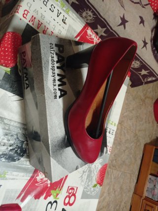 Zapatos de tacón PAYMA rojos