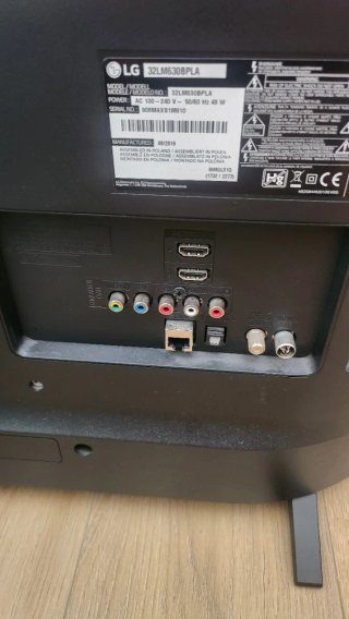 TV LG 32 Negra