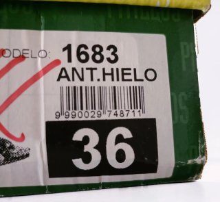 Sandalias Cuña Piel Pitillos T36 (Modelo 1683)