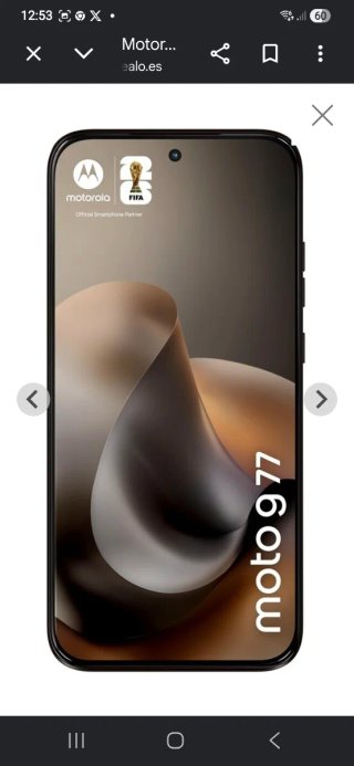 Motorola Moto G77 256GB Panteones Black