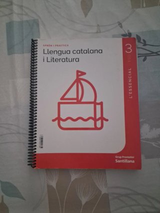 Quaderno Llengua catalana i Literatura 3 ESO Co...