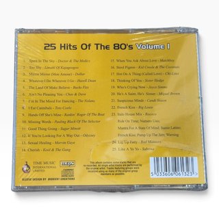 Coleção 25 Hits Anos 80 - Vol 1, 2, 3 Lacrada