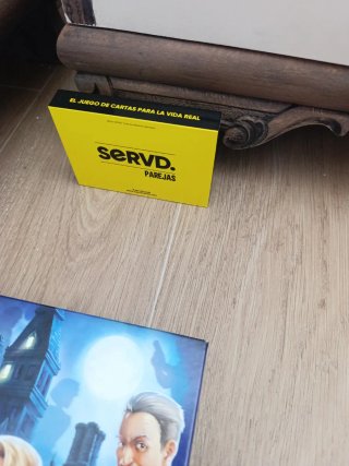 Juegos de mesa Atmosfear, Cluedo,servd y kittens