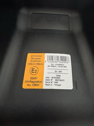 Elevador coche Bebeconfort niño