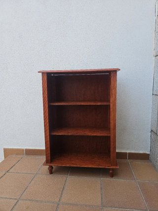 Estantería de madera 3 baldas