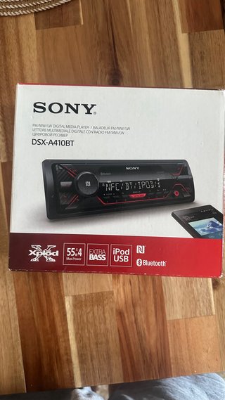 Radio Coche Sony DSX-A410BT Bluetooth USB