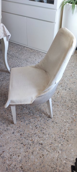 Juego de 4 sillas Carabassi Beige