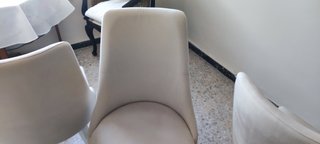 Juego de 4 sillas Carabassi Beige
